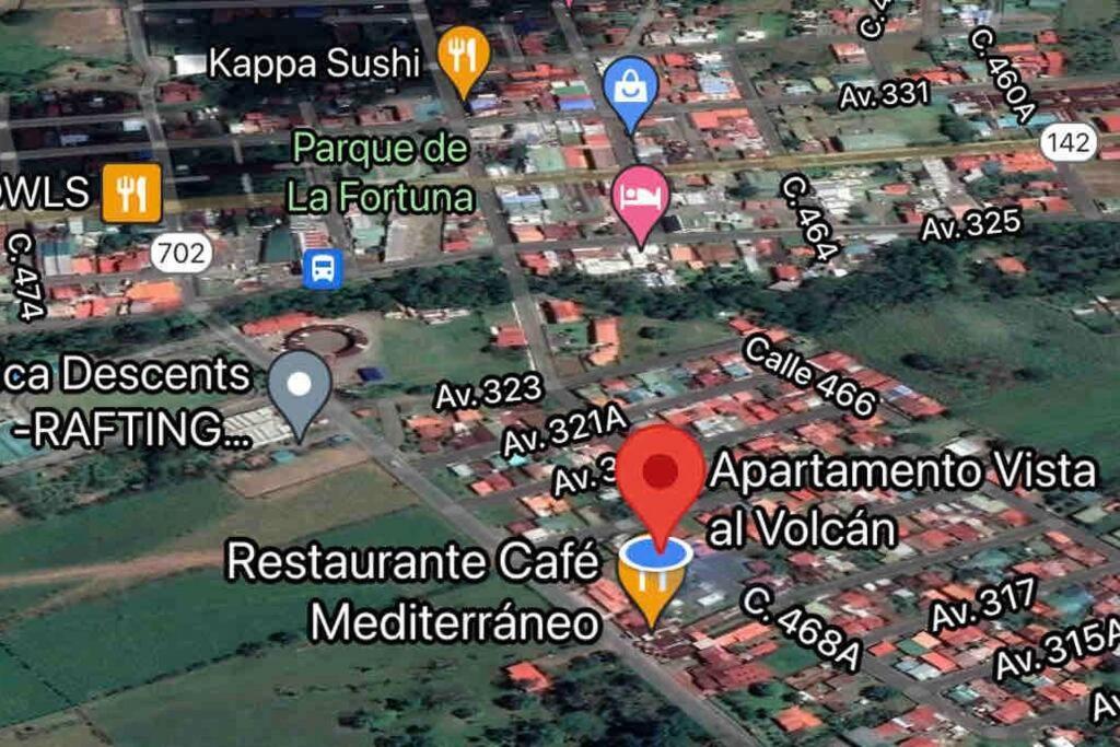 Апартаменти Apartamento Vista Al Arenal La Fortuna Екстер'єр фото